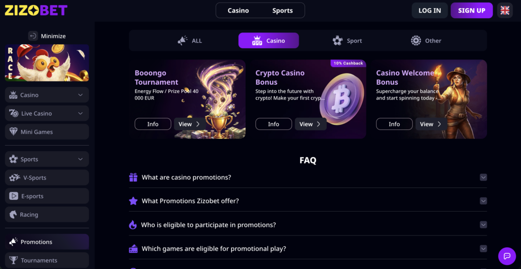 Credit Card Casinos Promotions