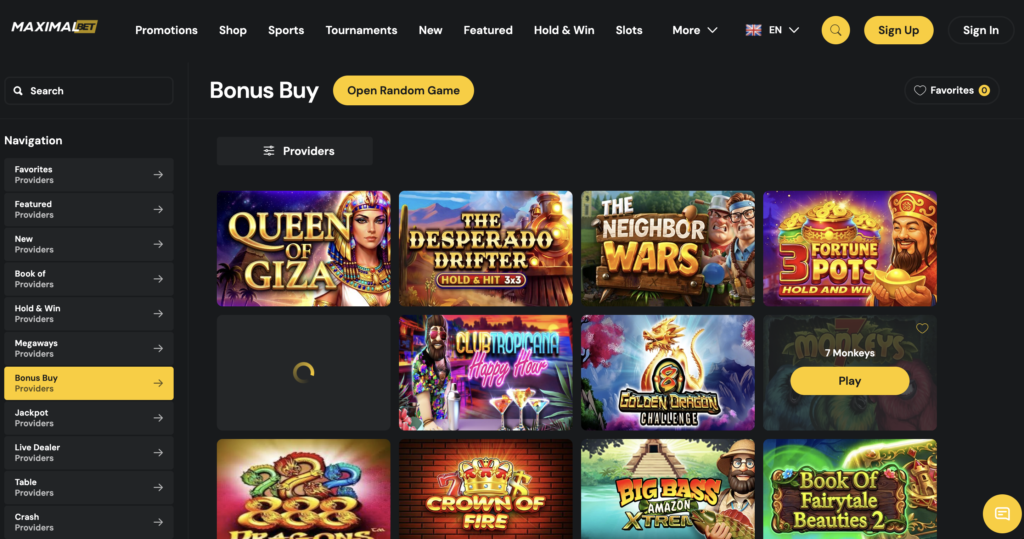 Credit Card Casinos Slots